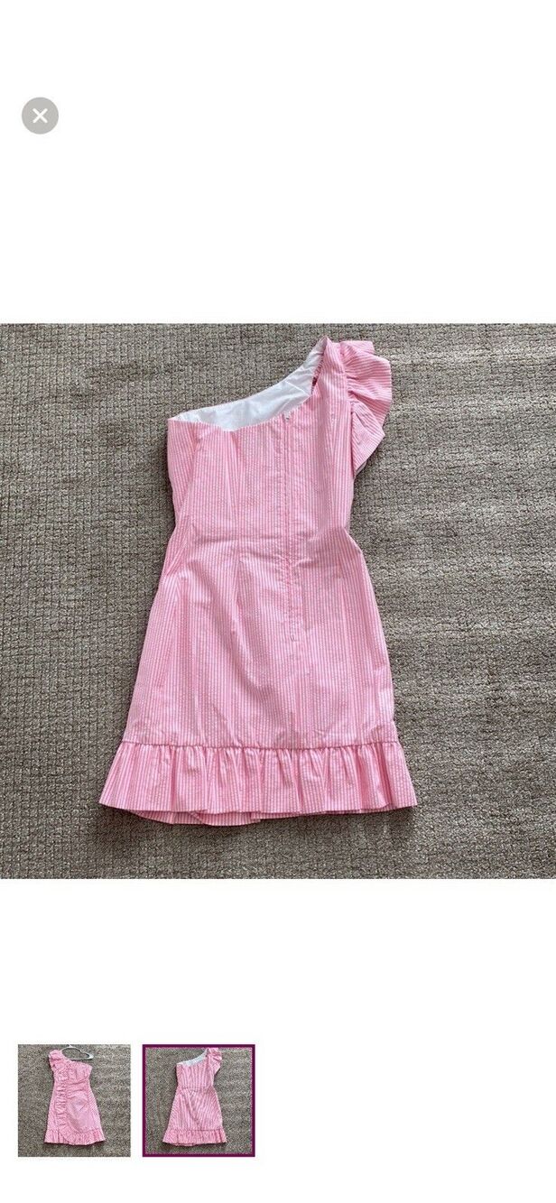 Lilly Pulitzer Tiffani Dress Havana Pink 0 NWOT - Picture 6 of 10